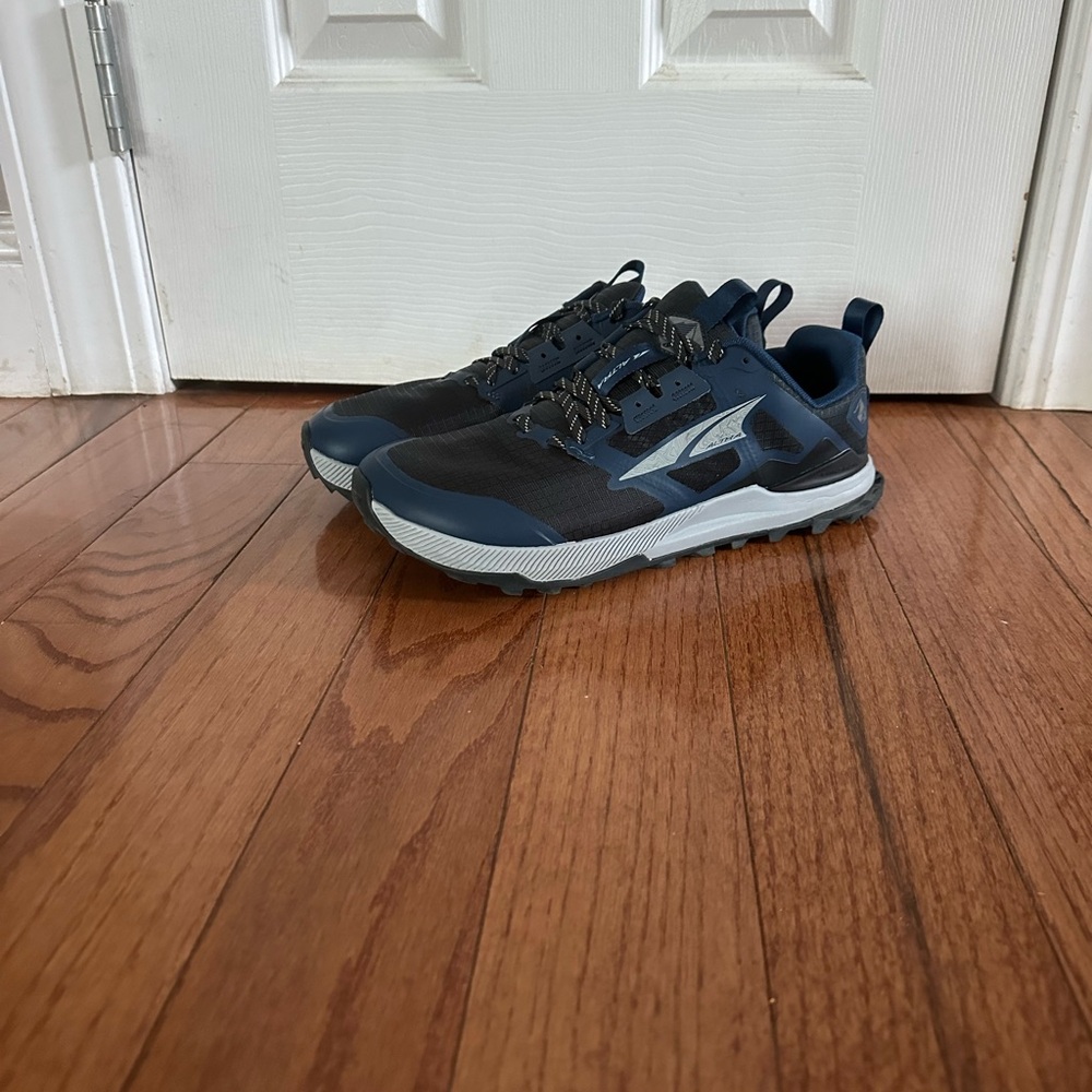 Altra Navy and Gray Trail Shoes